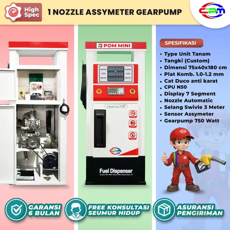 1 Nozzle Assymeter Gearpump